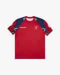 CF:007 - Clapham Falcons Active T-Shirt - Red
