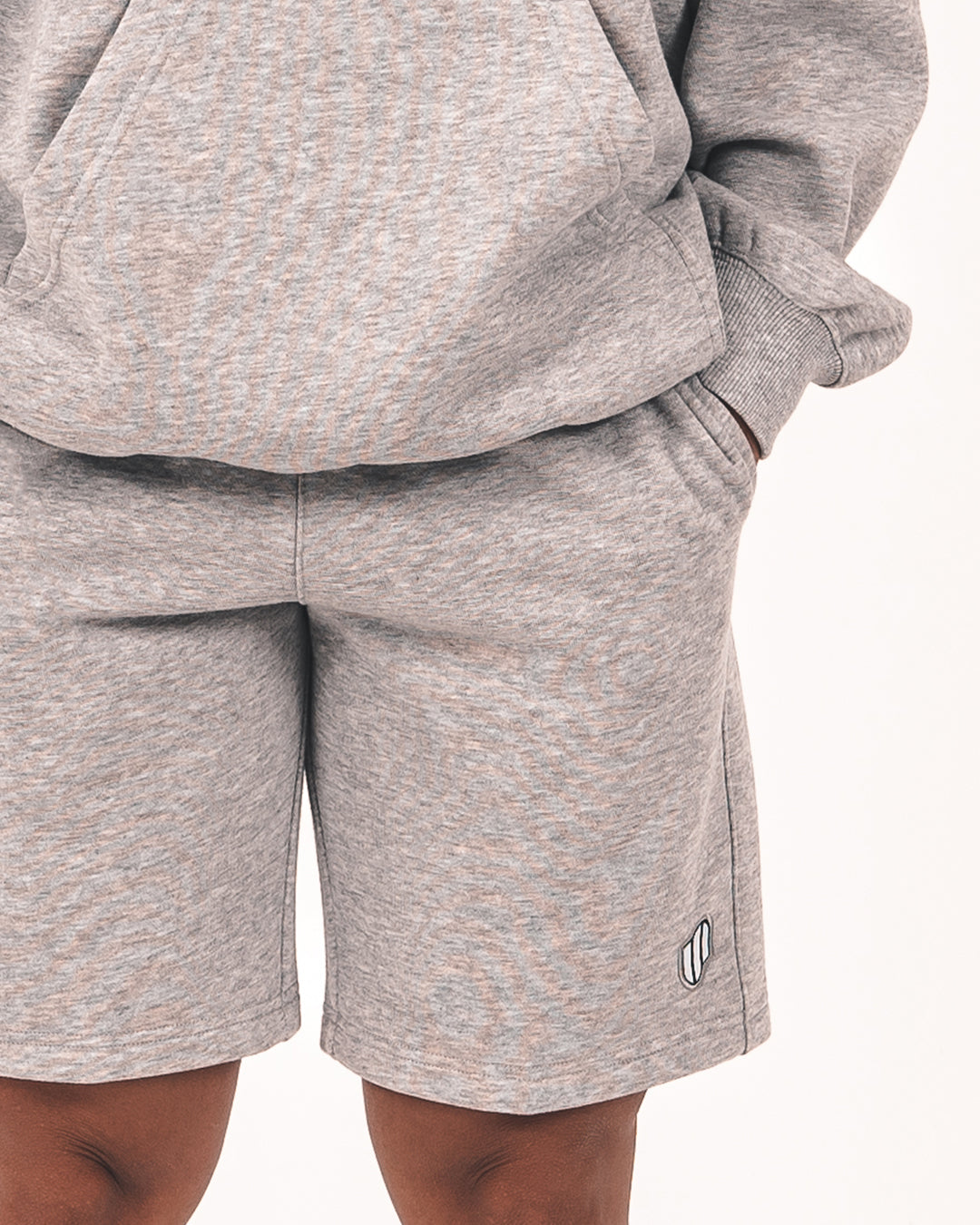 PFC: 002-3 - Women's Sweatshorts - Grey Marl