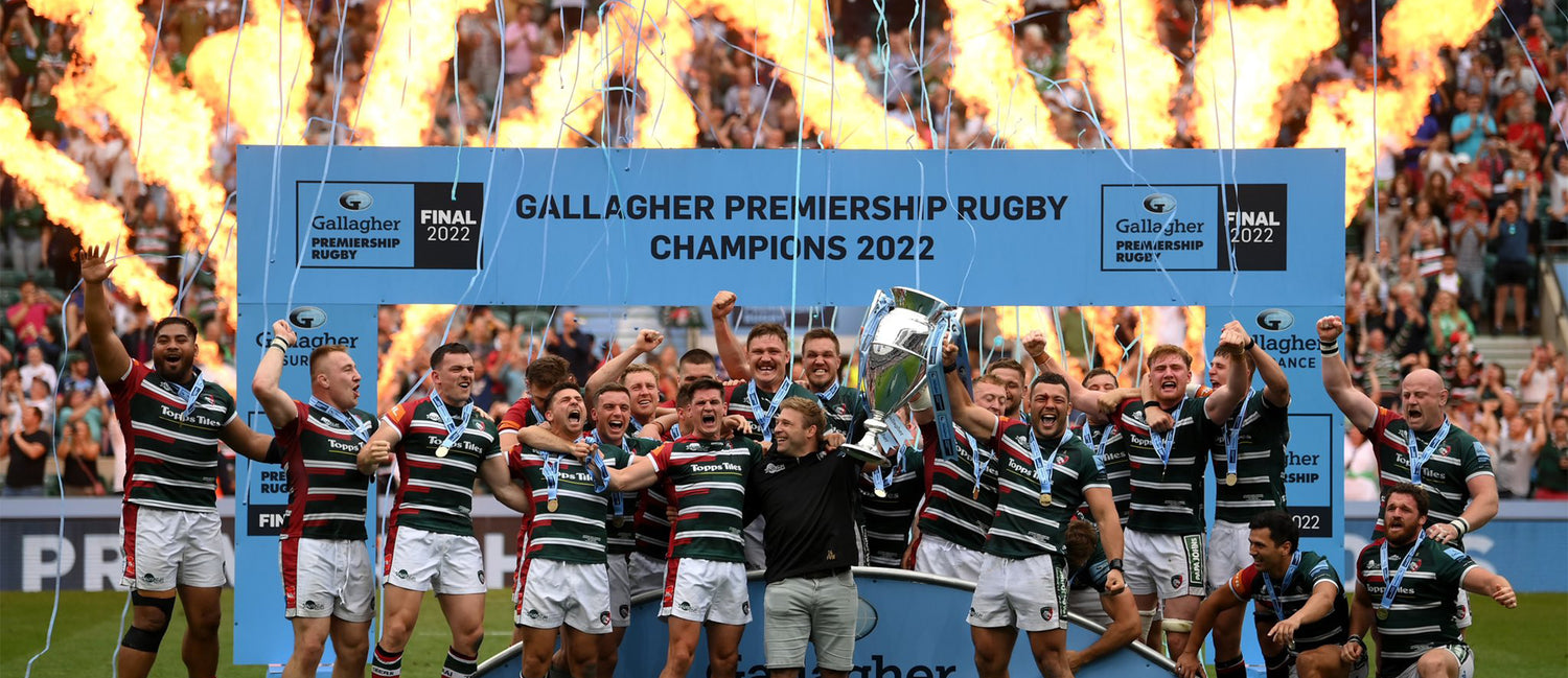 LEICESTER TIGERS CROWNED GALLAGHER PREMIERSHIP CHAMPIONS