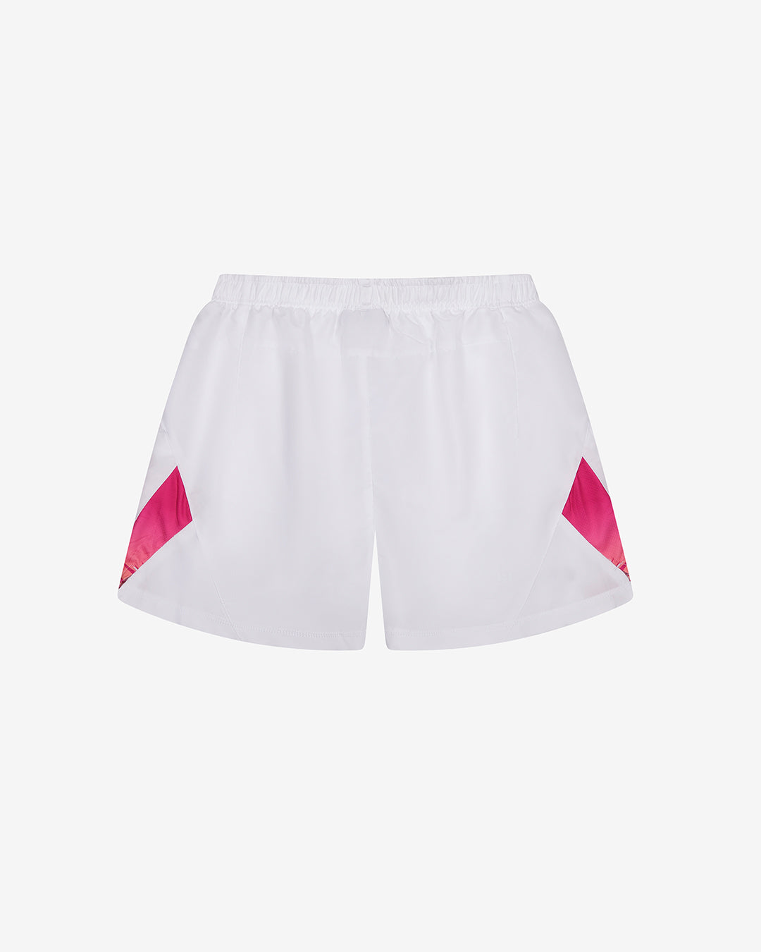 ED7:32 - Pink Palms Clipper Shorts - White