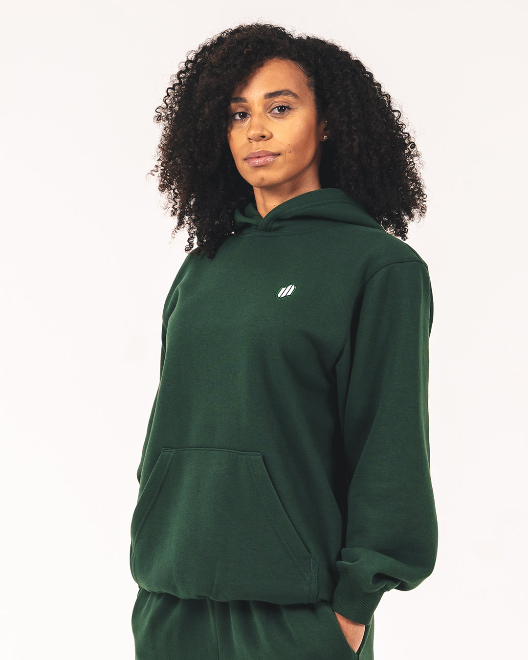 PFC: 002-2 - Womens Hoodie - Forest Green