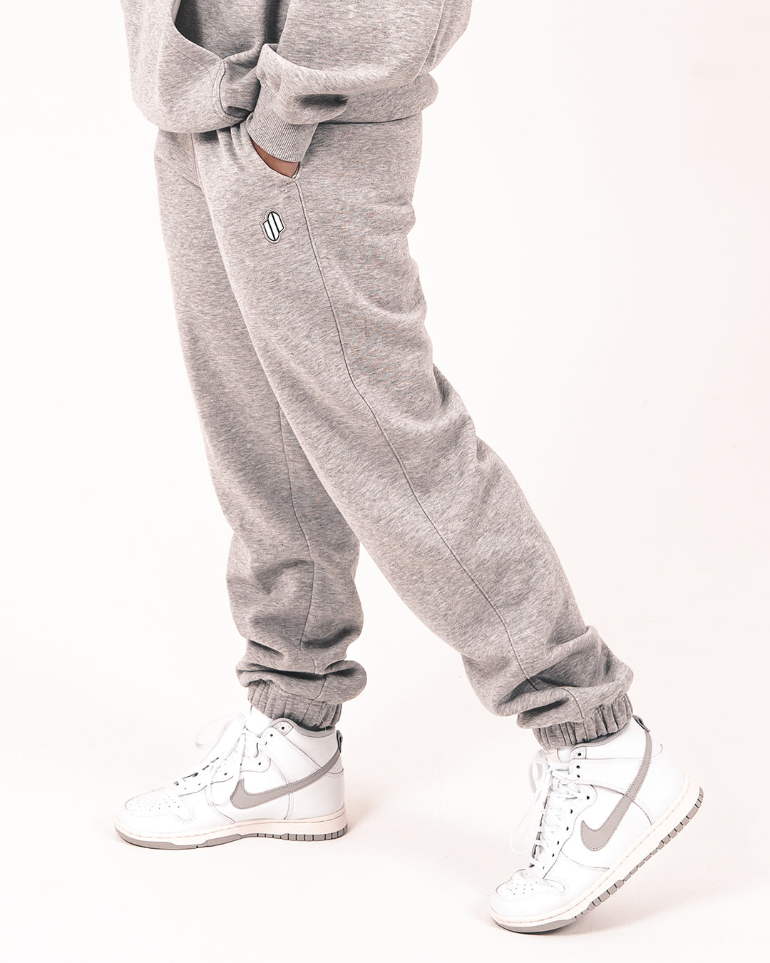 PFC: 002-4 - Womens Sweatpants - Grey Marl